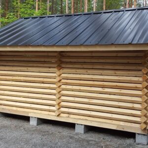 3 X 4m PUULIITERIN VALMISPAKETTI PELTIKATOLLA