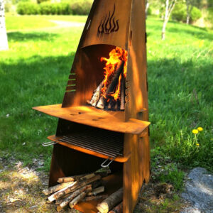 ULKOTAKKA CORTEN TERÄS