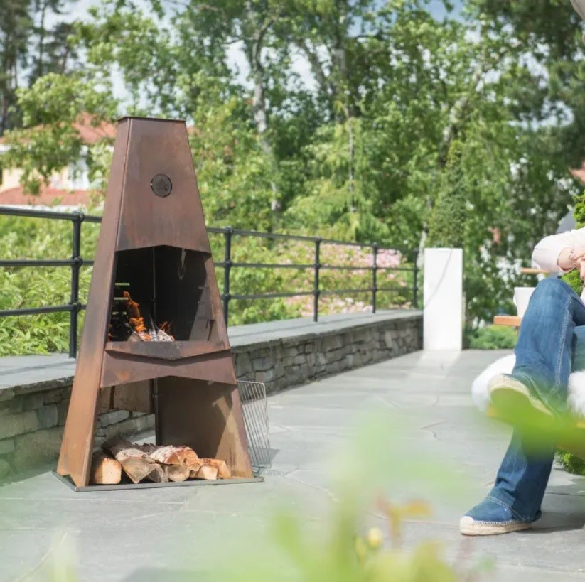 CORTEN TERASSITAKKA