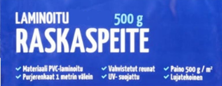 RASKASPEITE 4x6 500g