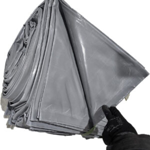 600g PVC-suojapressu 2x50m purjerenkailla