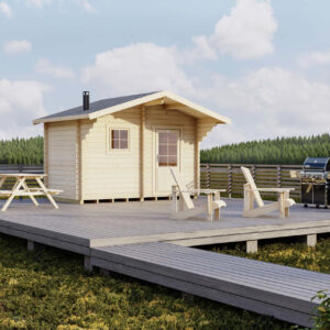 LILLEVILLA KULOVESI SAUNA 7,6M2