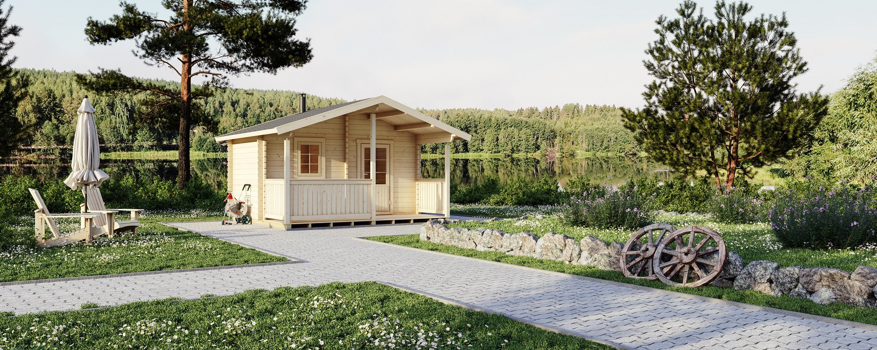 LILLEVILLA KEITELE PIHASAUNA 10,1M2
