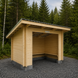KOTALAAVU PULPETTIKATOLLA 4 X 3m PELKÄT HIRRET