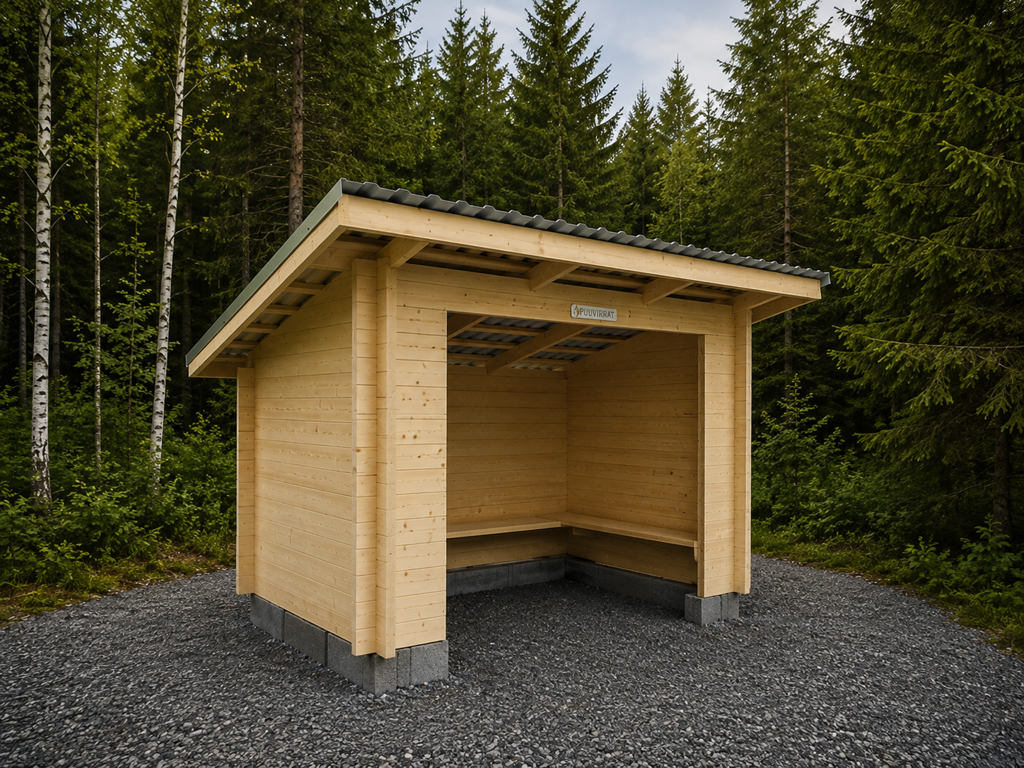 KOTALAAVU PULPETTIKATOLLA 4 X 3m PELKÄT HIRRET - Kuva 1
