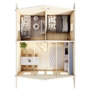 LILLEVILLA TEERI 28,5M²