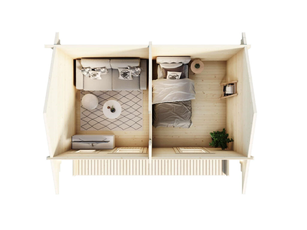LILLEVILLA TIAINEN 15,3M²