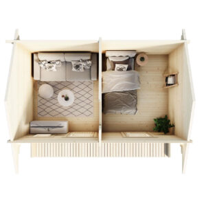 LILLEVILLA TIAINEN 15,3M²