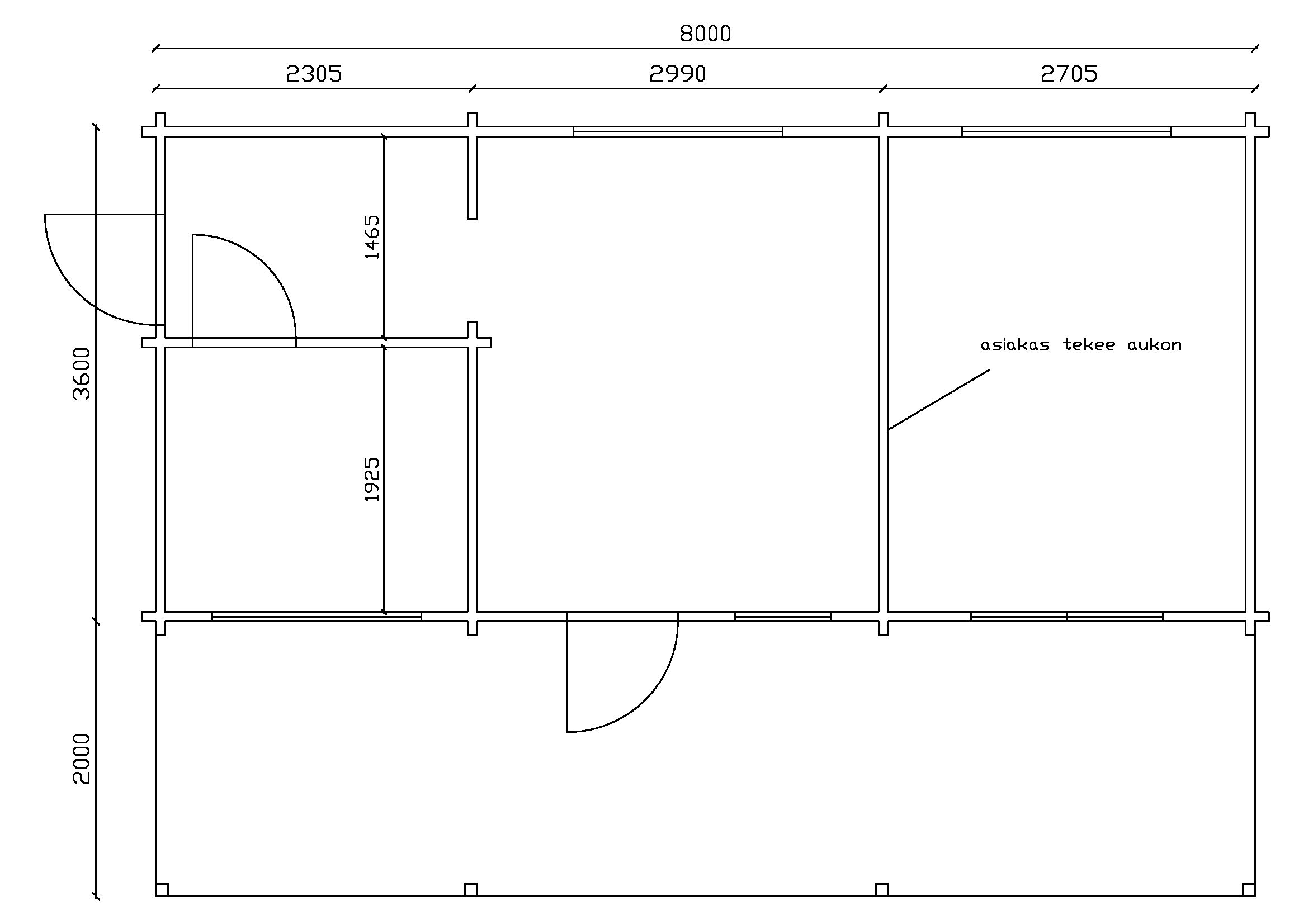 LILLEVILLA RANTASIPI 28,8M² - Kuva 3