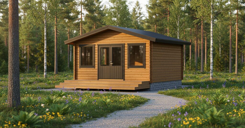 VIERASMAJA, V-L (16M²)