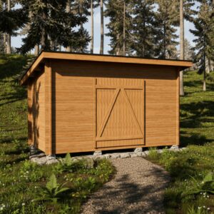 HIRSILATO P-S (8M²) PULPETTIKATTO PIHAVARASTO