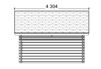HIRSILATO R-M (10M²) RAKOMALLINEN PIHAVARASTO