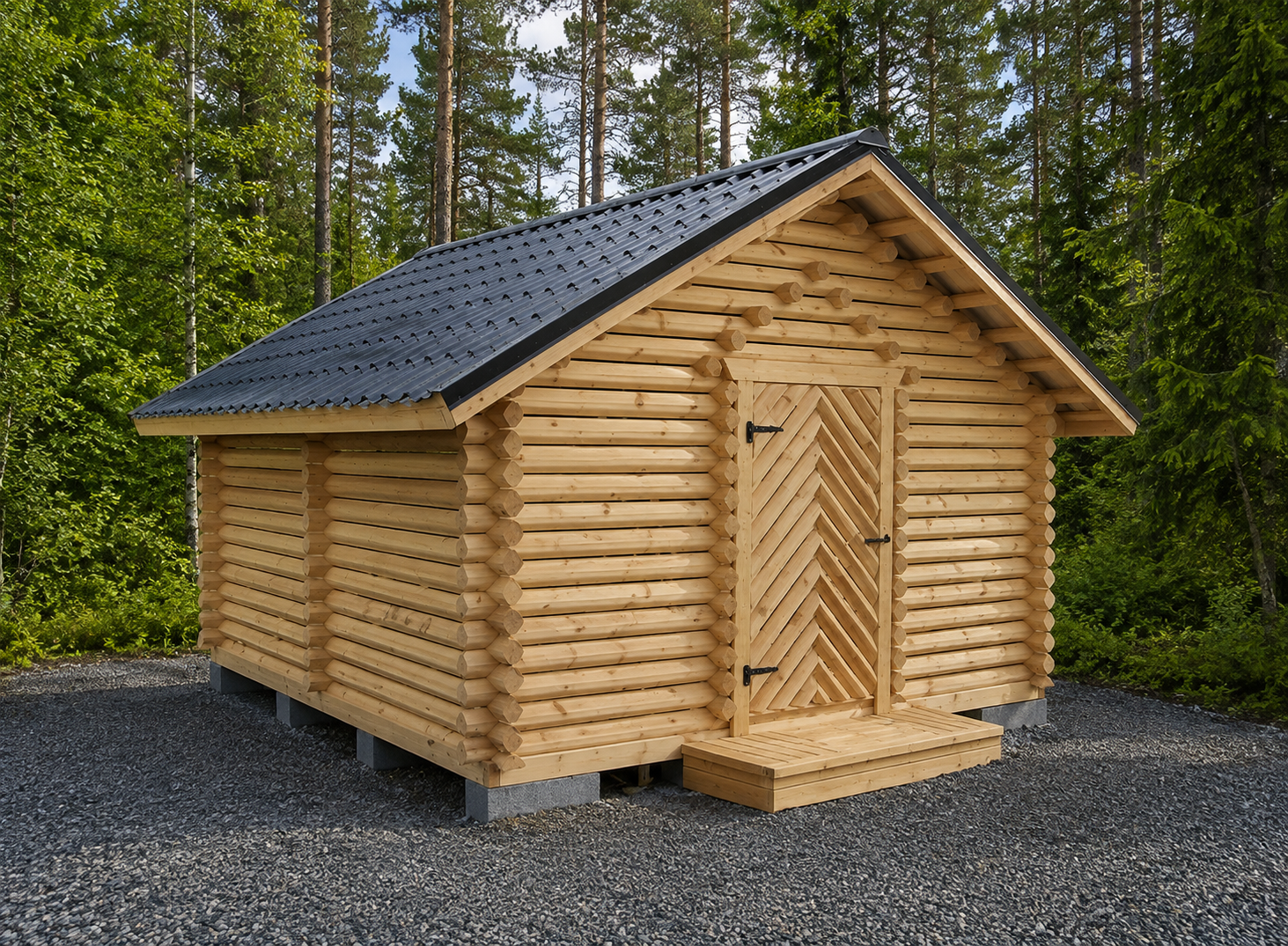 4 X 4M LIITERIN VALMISPAKETTI PARRUHIRRESTÄ - Kuva 1