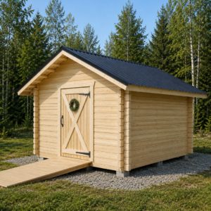 3 X 3m HÖYLÄHIRSI VARASTO